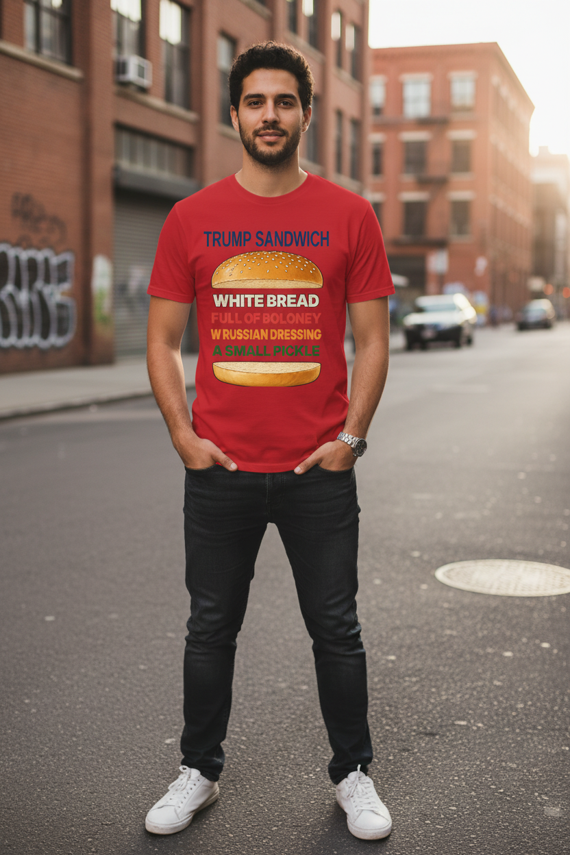 Trump Sandwich Tee - Red